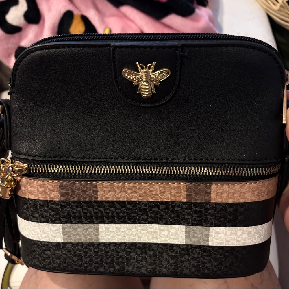 Burberry Bumble Bee Styled Purse Tassels Great condition gently used